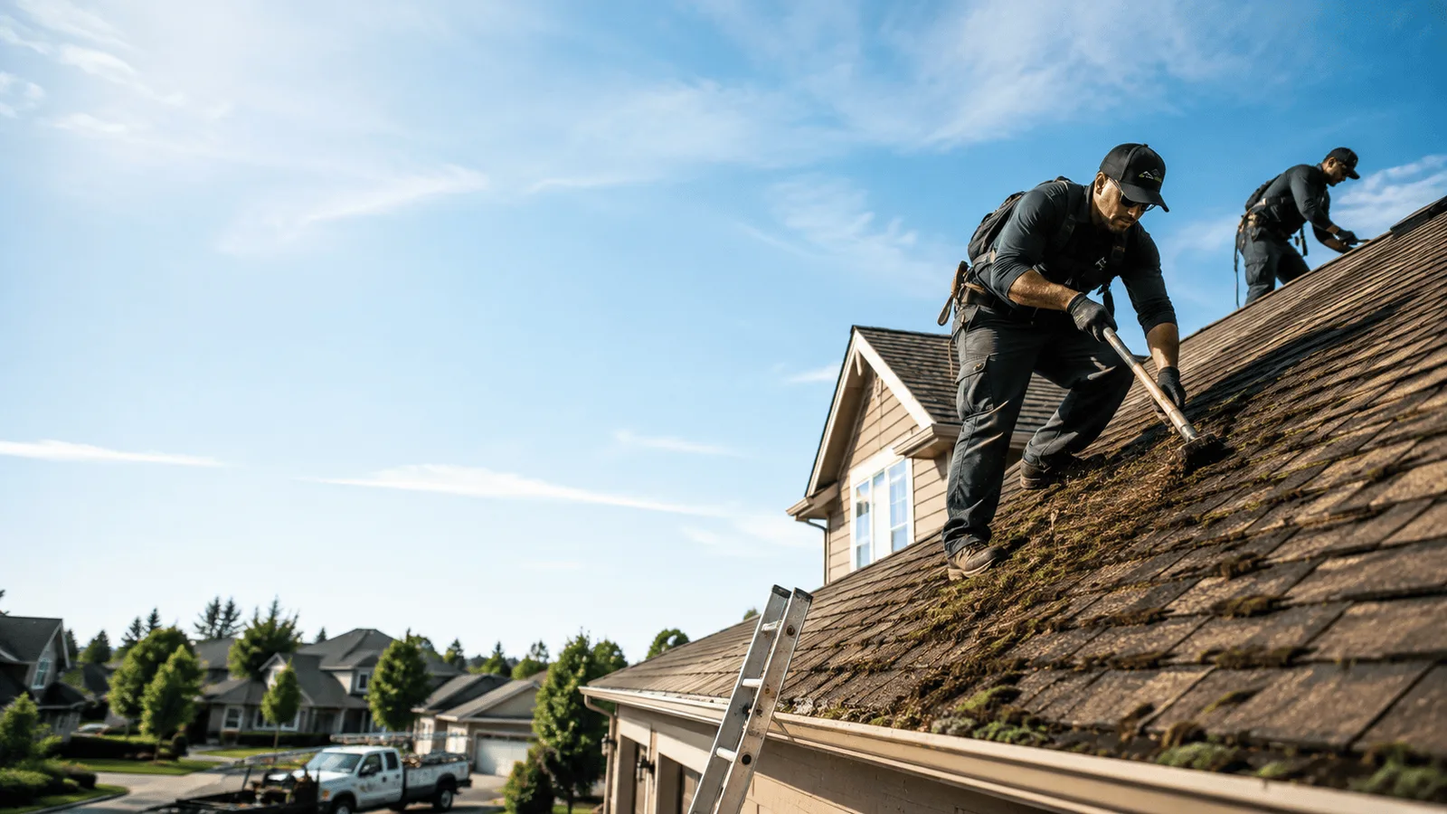 Roof Moss Removal in Sturgis, MI near me